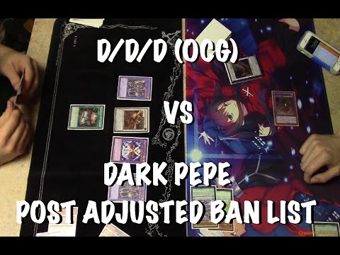 Yu-Gi-Oh D/D/D (OCG) Vs Dark PePe - Full Match (Post Adjusted Ban List)