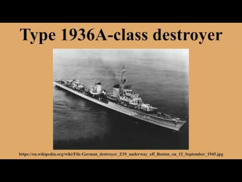 Type 1936A-class destroyer