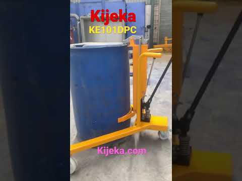 Kijeka Drum Palletizer KE101DPC, best for #drum #handling #loading #unloading from #pallets.
