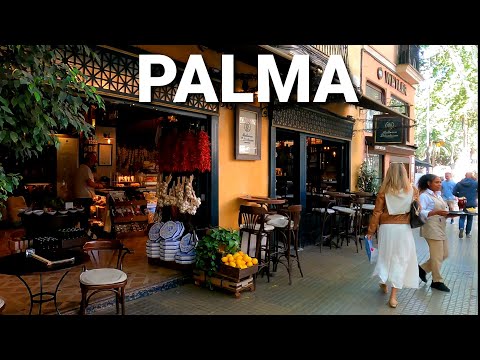 ????????PALMA de MALLORCA | One of the MOST BEAUTIFUL cities from EUROPE | Spain 2024 4K