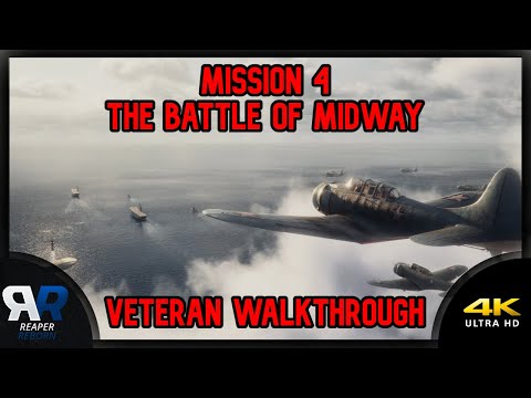 [Mission 4] The Battle of Midway Veteran Walkthrough [4K] | Call of Duty Vanguard