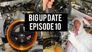2019 24 Hours of Lemons Build Episode 10 RX8 Gutting, Sound Deadening,, Engine Parts Cleaned, Wheels