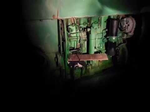 Injector pump removed from 4020