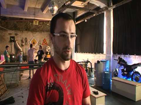 In Magazin na snimanju spota "Protiv svih pravila" - Frano Pehar