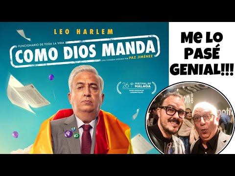 COMO DIOS MANDA con LEO HARLEM. Y os cuento una anécdota!!!!