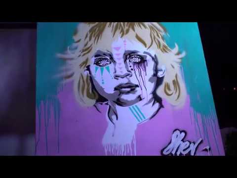 Shev Lunatic Livepainting Monaco - Artgalleryshow Monaco, Chik Up Radio & L'ete Monaco