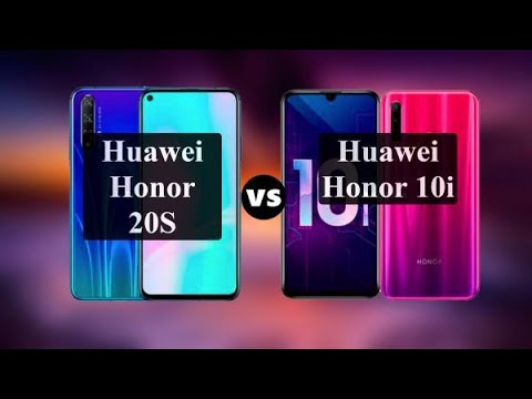 Huawei Honor 20S vs Huawei Honor 10i: Comparison