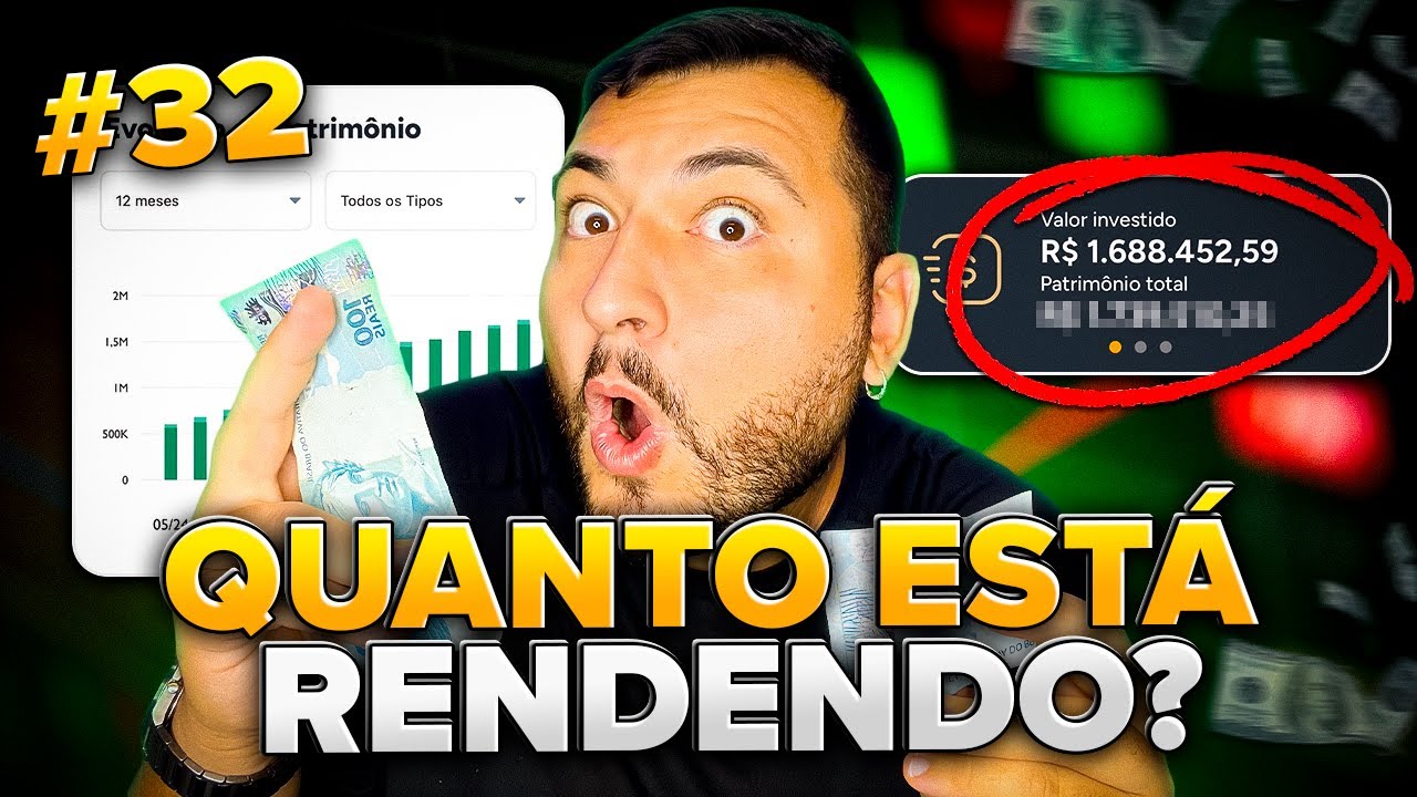 CARTEIRA DE R$1.7M! Me aposentei? Rumo aos R$20.000 de Renda Passiva #32