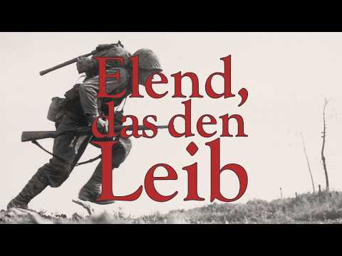 Gedichtsvisualisierung: Des Krieges Buchstaben, Ein Soldat stirbt nicht, Gerald Dunkl