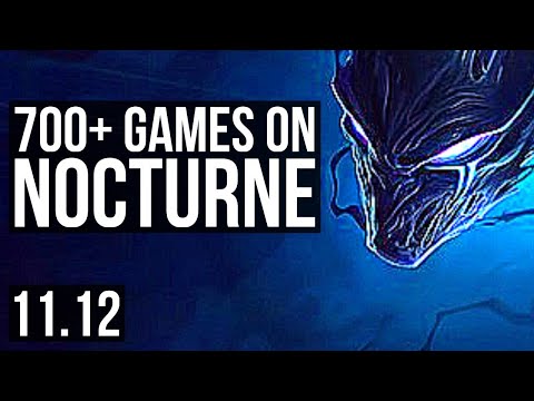 NOCTURNE vs JAYCE (TOP) | 8/0/4, 1.4M mastery, 700+ games, Legendary | BR Master | v11.12