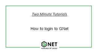 Episode 1: How to log in to GNet Platform