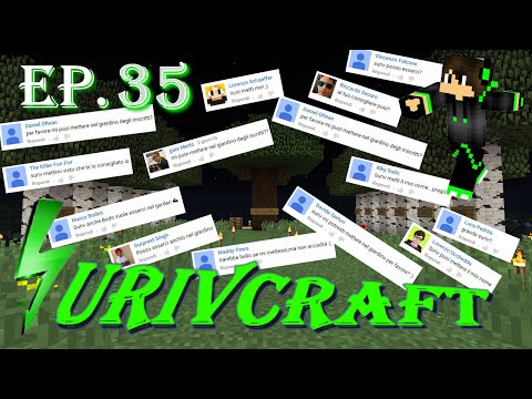 Surivcraft Ep.35 - Giardino/Isola volante degli ISCRITTI