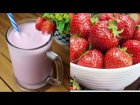 Strawberry Ice Cream Milkshake Recipe By ADEEB JOKHIO FOOD SECRETS