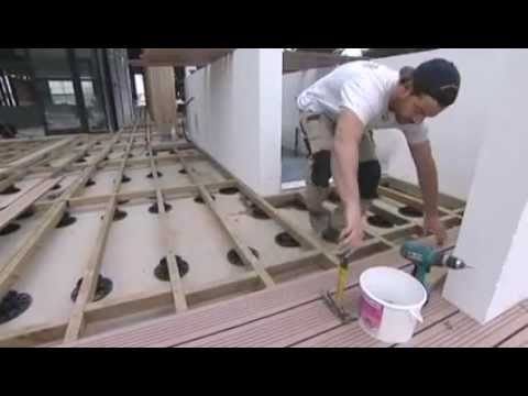 comment monter terrasse en bois composite