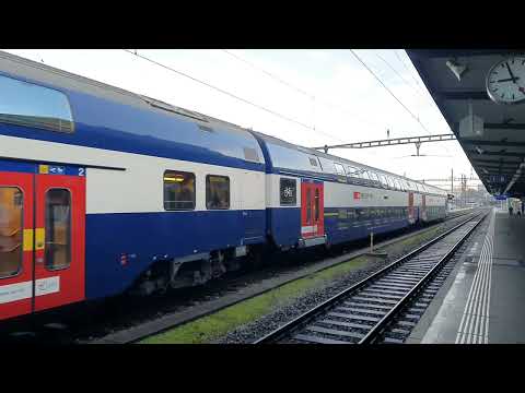 SBB Re 450 088 als S9 nach Uster in Schaffhausen am 31.12.2022