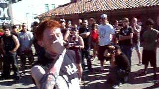 Gallows @ Warped Tour Pomona - Rolling With The Punches