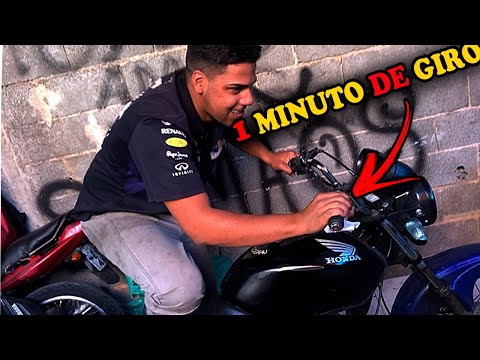 1 MINUTO TIRANDO DE GIRO, E QUASE TRAVEI O MOTOR DA GARIBALDA 😭