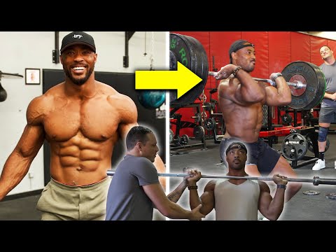 Teaching a Bodybuilder to POWER CLEAN - 300 Pounds First Try!