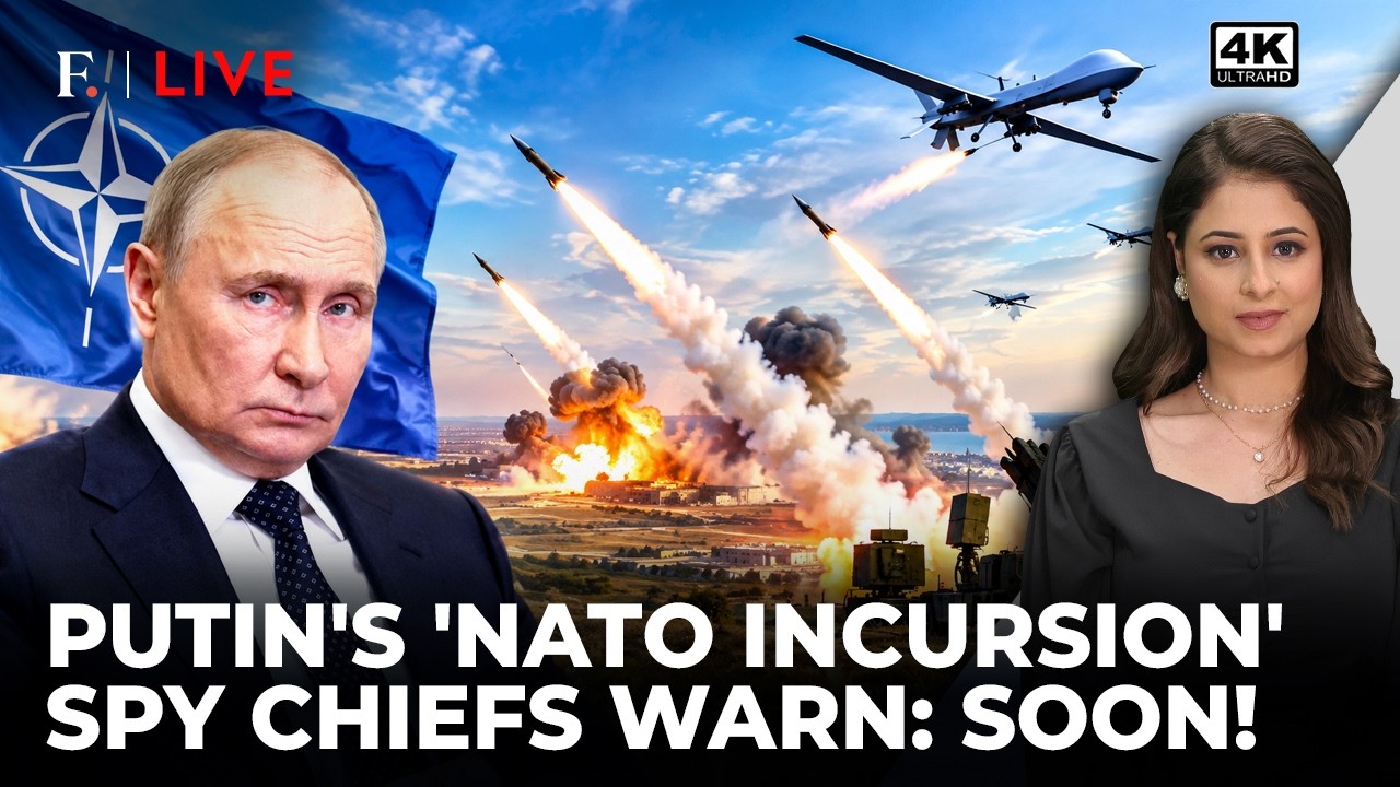 'Limited' NATO Attack? Spy Chiefs Warn Of Putin’s Next Europe Move | Firstpost Live | 4K