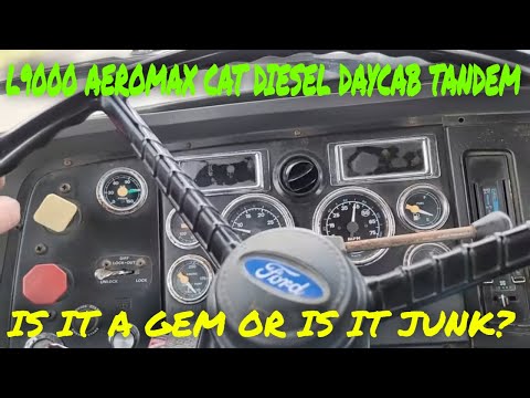 Thumbnail for IS IT JUNK OR A JEM? 1994 FORD L9000 AEROMAX DAY CAB CAT DIESEL TANDEM by video, Truck, vide