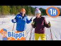 Plain Valley Ski Trails 60 Minutes Of Blippi For Kids Preschool Learning Songs Nursery Rhymes