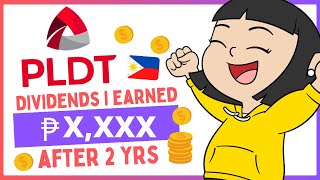 PLDT Dividends I Earned after 3 Years - PSE Dividend Investing Tagalog