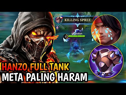 MUKBANG BUFF YSS SAMPAI FRUSTASI! INI DIA HANZO BUILD TERKUAT MODE MALING (BONUS ALPHA) MLBB