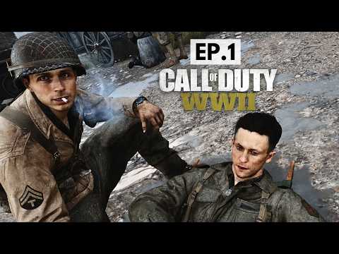 D-Day Omaha Beach Invasion 1944 - Call of Duty WWII Realistic Gameplay