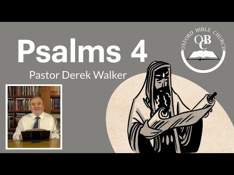 Book of Psalms - Psalm 4