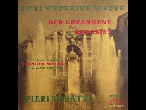 Vieri Tosatti ZWEI WEDEKIND-LIEDER (1969)