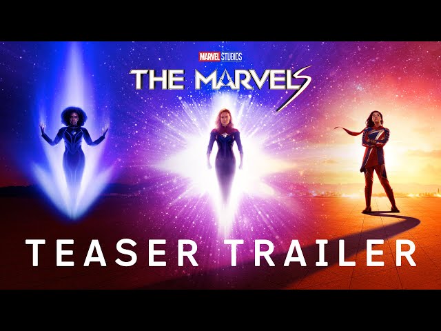 WATCH: ‘The Marvels’ trailer sees team-up of Carol Danvers, Kamala Khan, Monica Rambeau 