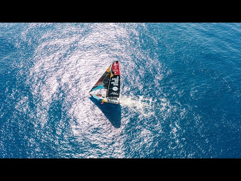 Day 6 - Leg 2  - The Ocean Race - Beautiful Drone Footage Close To The Equator