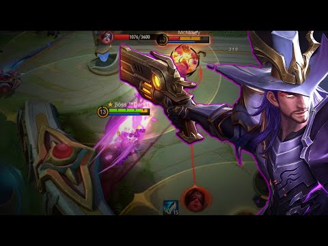 ONESHOT MONSTER LATE GAME CLINT GAMEPLAY | MLBB