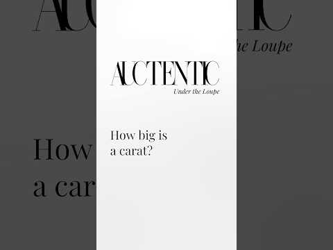 How big is a carat?