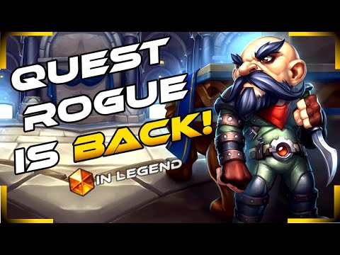Early Legend Quest Rogue! - Voyage To The Sunken City - Hearthstone 2022