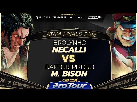 Brolynho (Necalli) vs Raptor Pikoro (M. Bison) - Versus Fighting Cup 2018 Winners Final - CPT 2018
