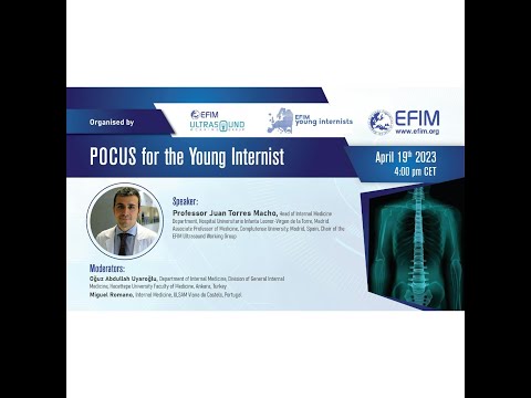 EFIM Webinar: POCUS for the Young Internist