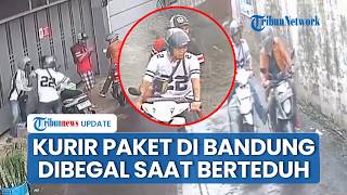 Kurir di Bandung Dibegal 4 Orang saat Berteduh, 13 Paket dan Motor Raib Digondol Pelaku