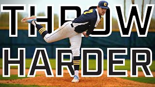 How To Throw Harder | Increase Throwing Velocity +5 MPH For Baseball