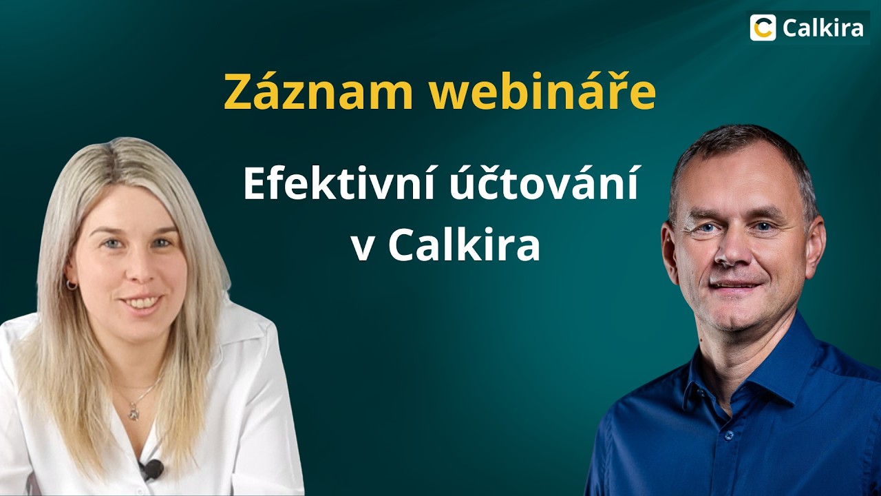 Záznam webináře Efektivní účtování v Calkira
