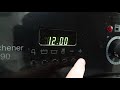 Setting The Clock On A Rangemaster Kitchener Cooker