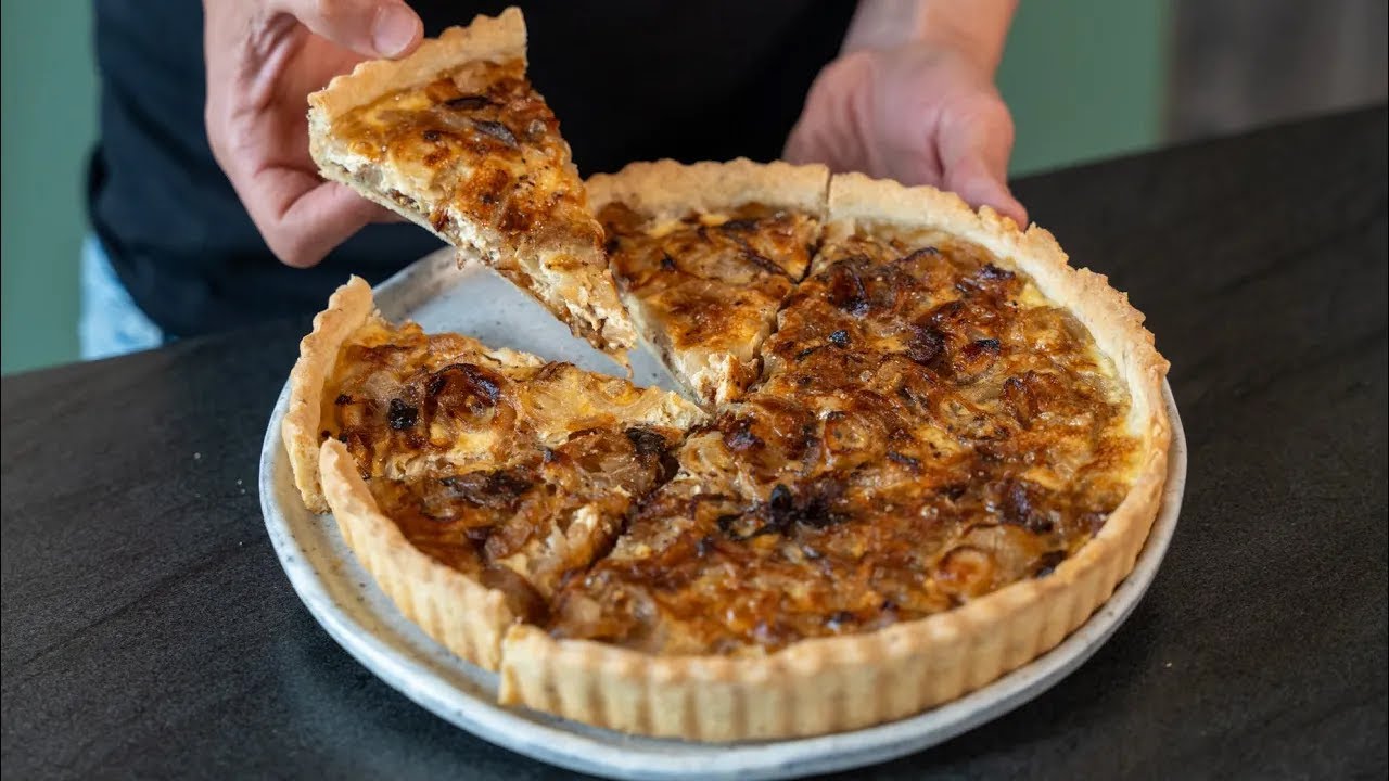 Tarte à l'oignon à l'ancienne