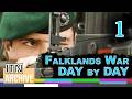 1982 Falklands War Day By Day PART 1 2 Archive Footage Documentary