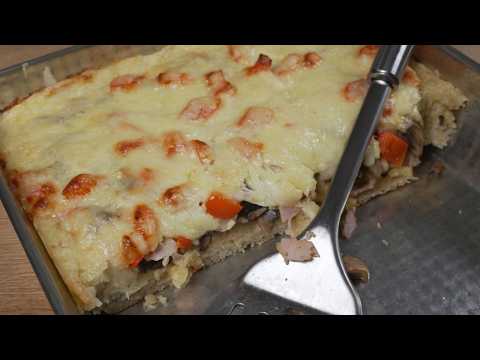 Domowa pizza z blachy na grubym cieście 🍕 Prosty przepis 📌