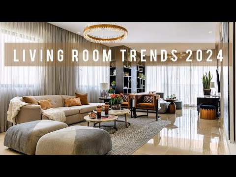 Top 10 Living Room Design Trends 2024: Modern Living Room Design Ideas 2024:Home Interior Design:P 2