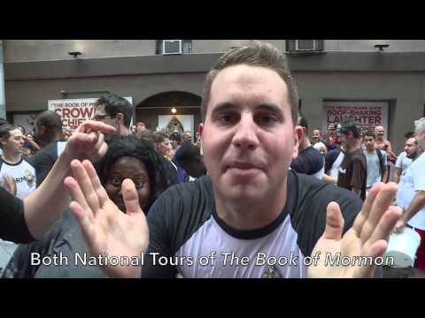 The Book of Mormon - Broadway Cast ALS Ice Bucket Challenge