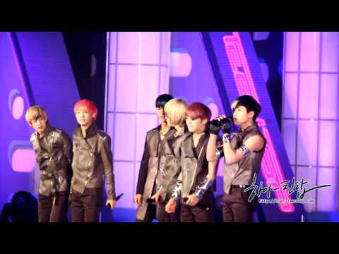 teentop 110217 fancam changwon ment