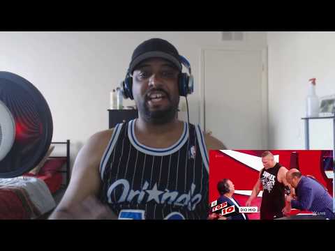 Top 10 Raw moments  WWE Top 10, Nov 4, 2019 REACTION
