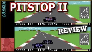 Pitstop II - on the Commodore 64 !! with Commentary