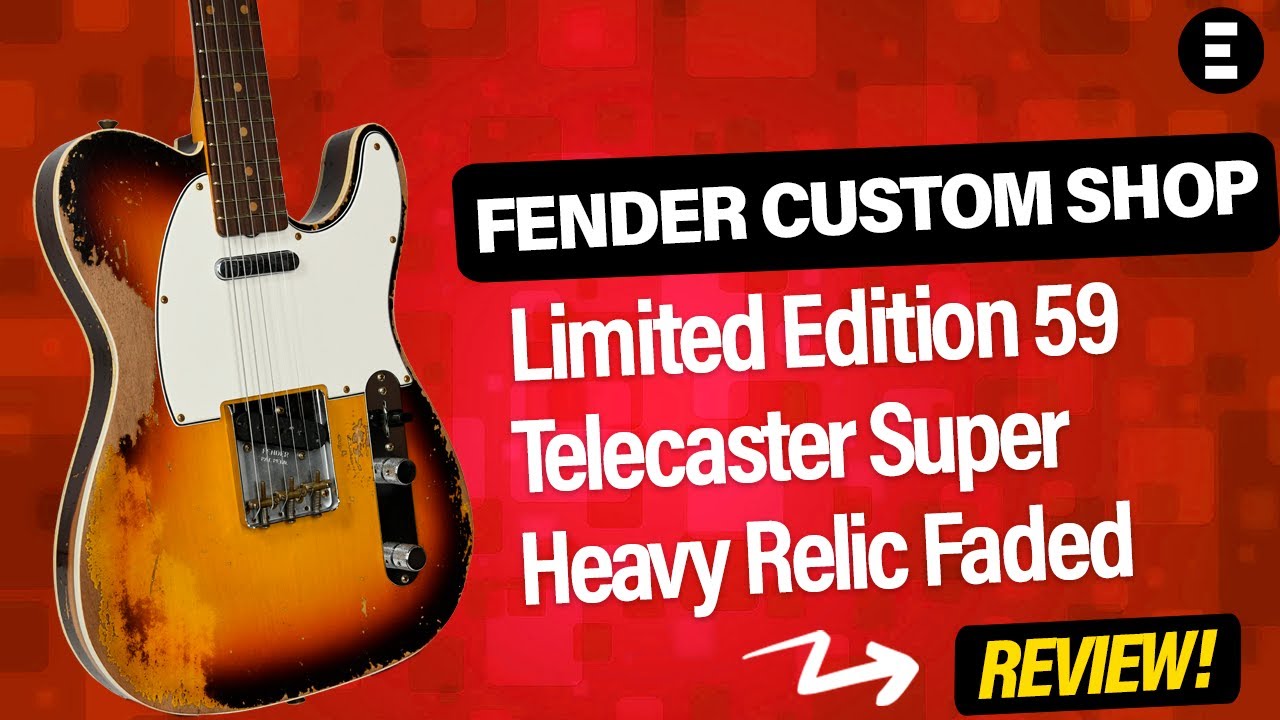 Fender Custom Shop Limited Edition 59 Telecaster Super Heavy Relic